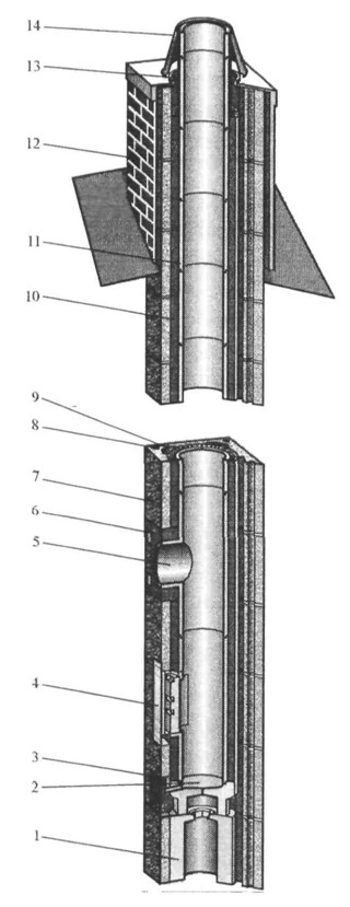 Конструкция керамической дымовой трубы